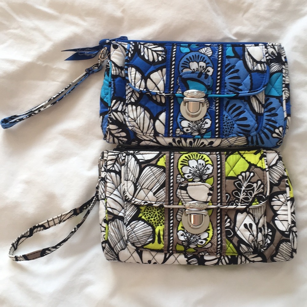 Vera Bradley Push-lock Wristlet Lot